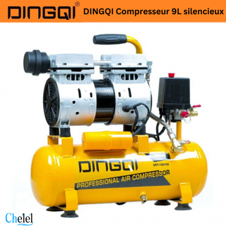 Compresseur DINGQI 9L Silencieux